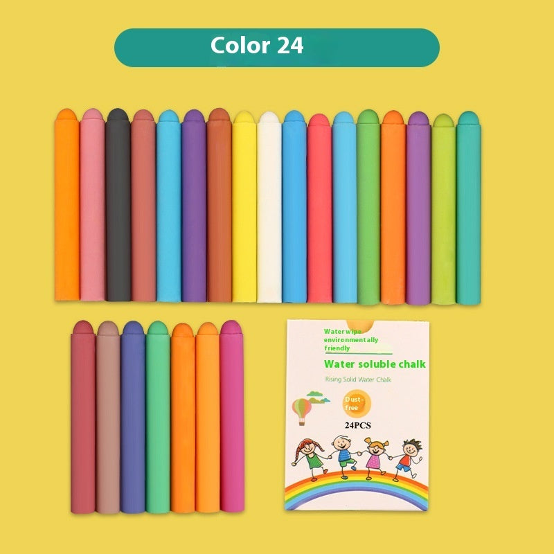 Graffiti Colored Water-soluble Dust-free Chalk