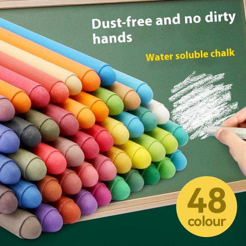 Graffiti Colored Water-soluble Dust-free Chalk
