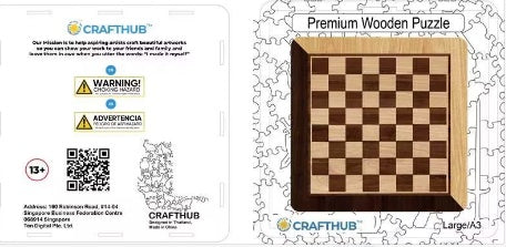 CraftHub Round And Rectangle Wooden Box