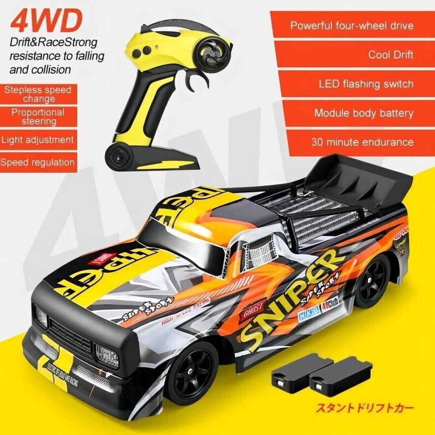 1 16 4WD Racing Car 30KM H High Speed Car 2.4G Remote Control Drift Car Truck US