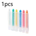 Dust-free Dirt-free Erasable Water Soluble Chalk Hand-held Clip Shell