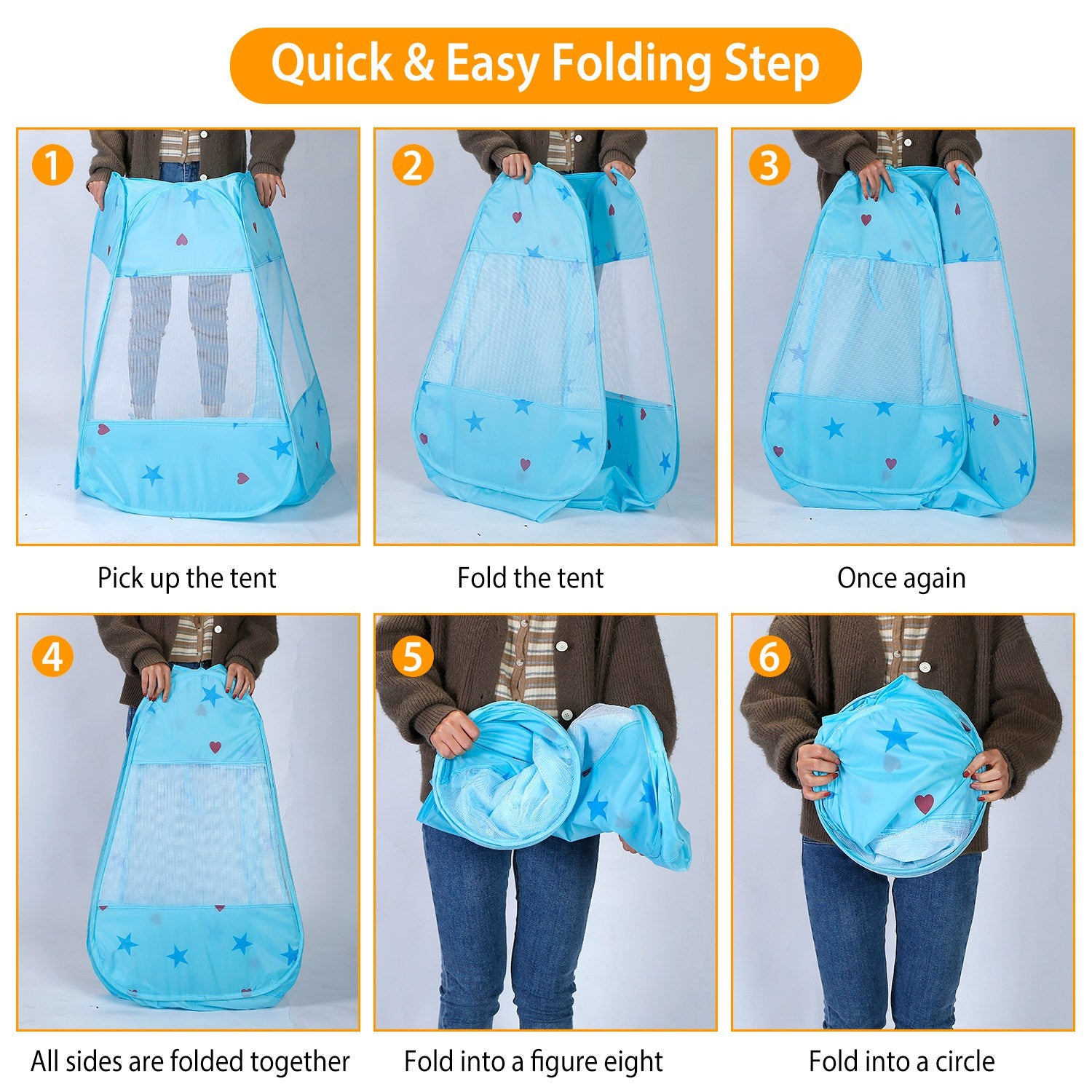 1Pc Kids Popup Game Tent Indoor Outdoor Castle Game Play Tent Birthday Gift For Kids  No Balls Light Included