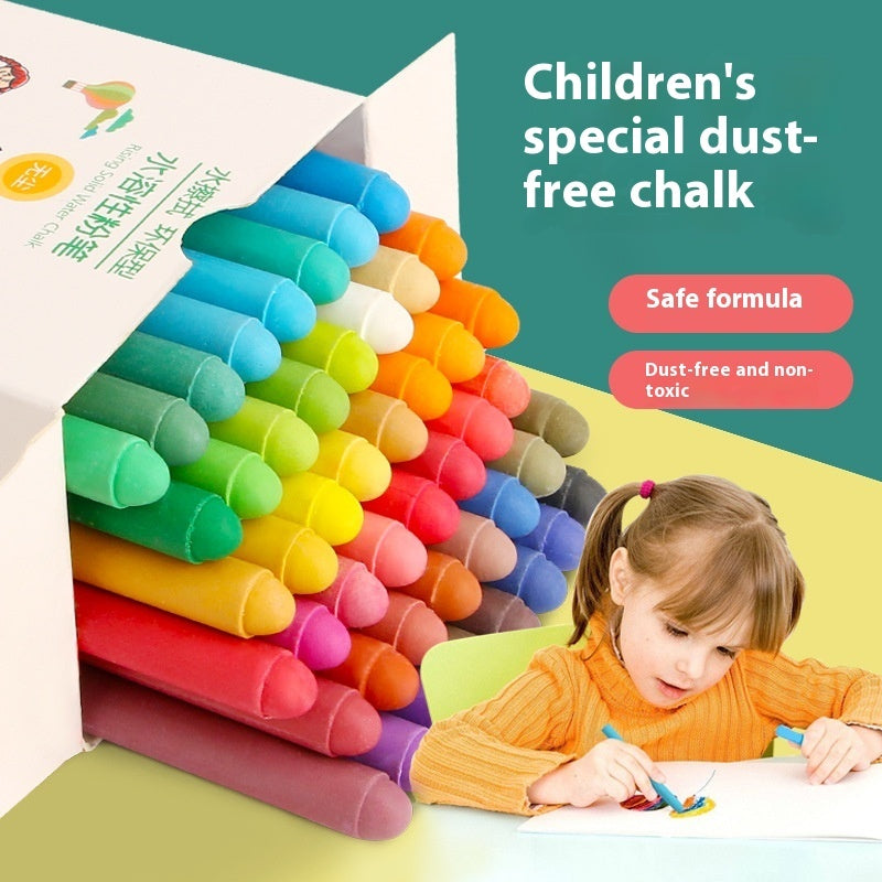 Graffiti Colored Water-soluble Dust-free Chalk